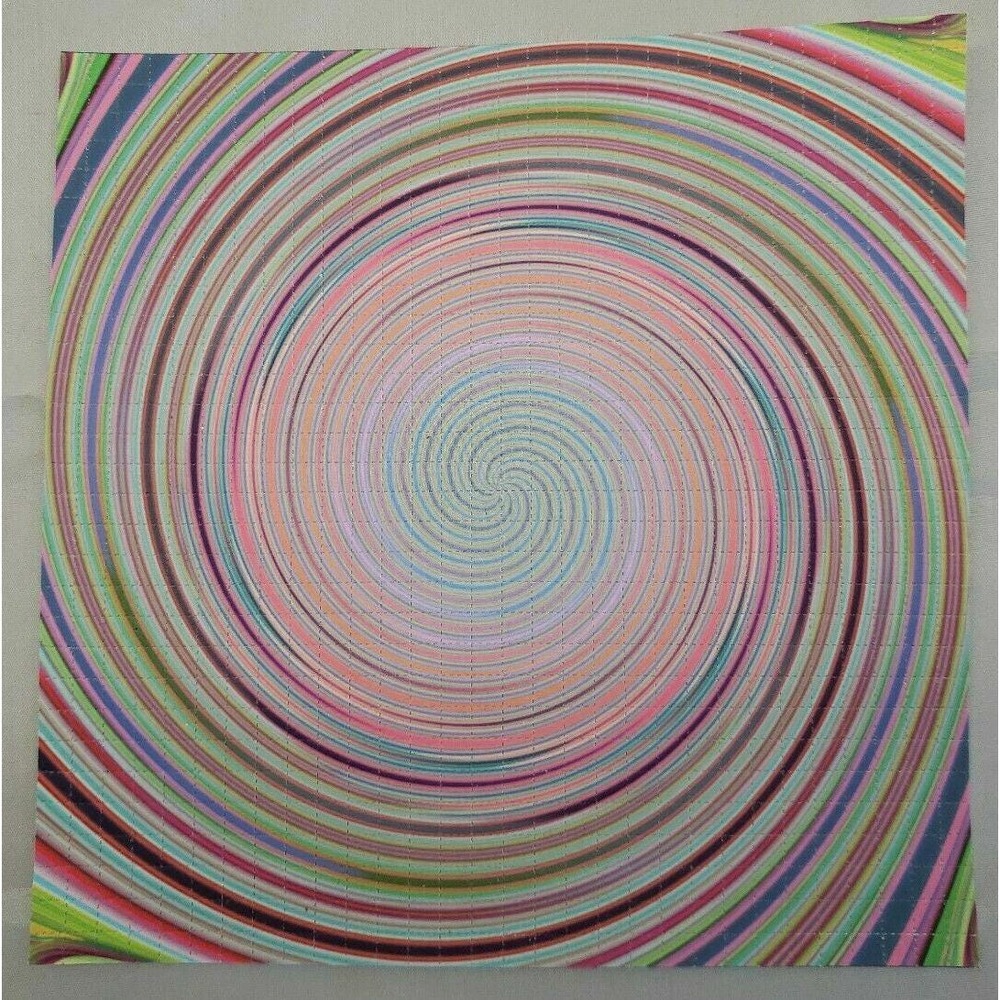 Cosmic Swirl blotter art print by‎ artist Liberty Skrollz